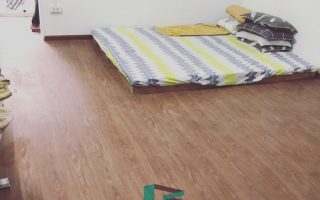 Sàn gỗ công nghiệp tại thị trấn Xốm