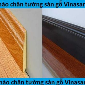 Phào chân tường sàn gỗ công nghiệp