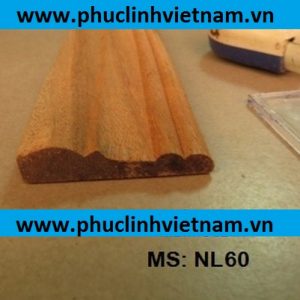 Báo giá nẹp cửa lưng tường 6cm . Mã sản phẩm NT 60 – 0