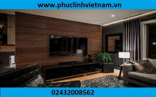 Gỗ ốp tường công nghiệp giúp nhà sang trọng và đẹp mắt