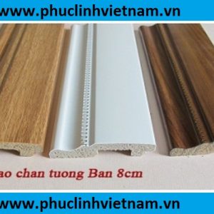 Báo giá phào chân tường 8 cm, Mã sản phẩm  CT 80 – 0