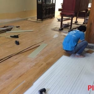 Sàn nhựa hèm khóa SPC vân gỗ pieosi PL111, PL333, PL5555, PL6666