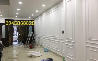 Hướng dẫn thi công phào chỉ nhựa