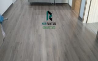 Thảm nhựa trải sàn vân gỗ hà nội