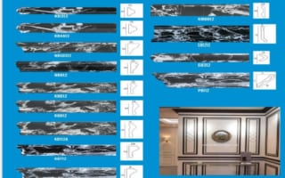 Phào Chỉ PS-Phào Chỉ Vân Đá Tại Tân Lạc Hòa Bình