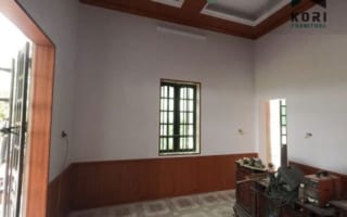 Trần nhựa giả gỗ và tấm ốp tường tại Cao Bằng