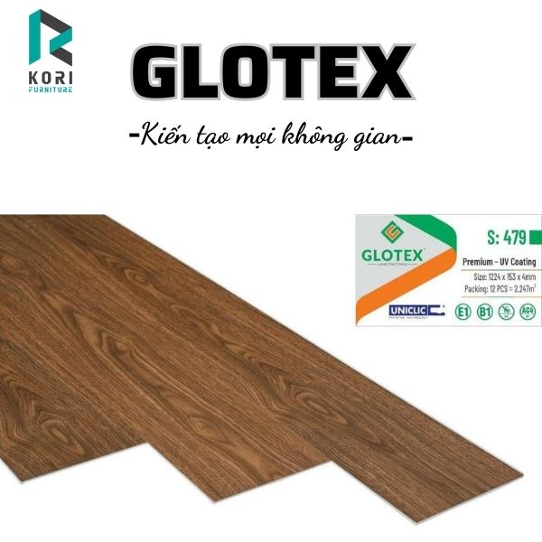 Hình ảnh sàn nhựa Glotex S479