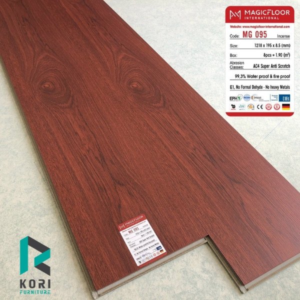 Sàn nhựa hèm khoá Magic Floor MG 095