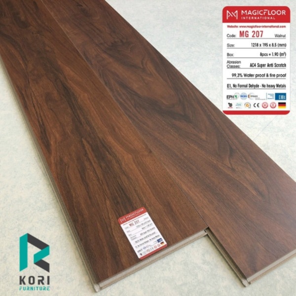 Sàn nhựa hèm khoá Magic Floor