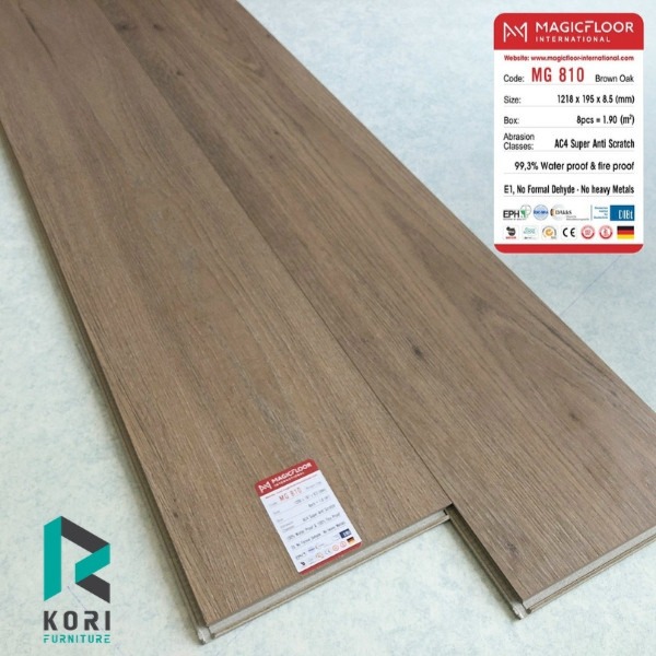 Sàn nhựa hèm khoá Magic Floor 810