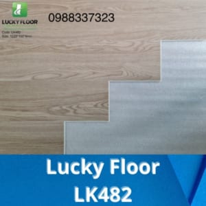 Sàn Nhựa Hèm Khoá Lucky Floor LK482