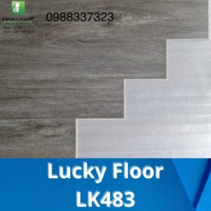 Sàn Nhựa Hèm Khoá Lucky Floor LK483