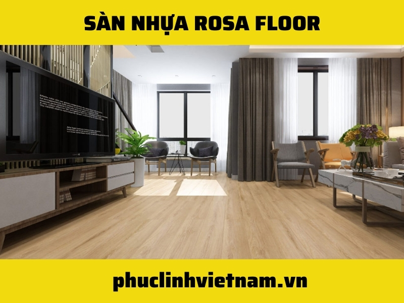 sàn nhựa rosa floor