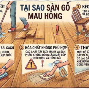Sàn Gỗ Việt Nam: Cách Bảo Quản Để Sàn Bền Đẹp Lâu Dài