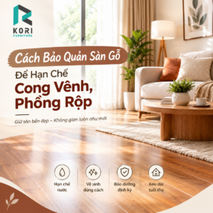 Cách Bảo Quản Sàn Gỗ: 10 Cách Hạn Chế Cong Vênh, Phồng Rộp